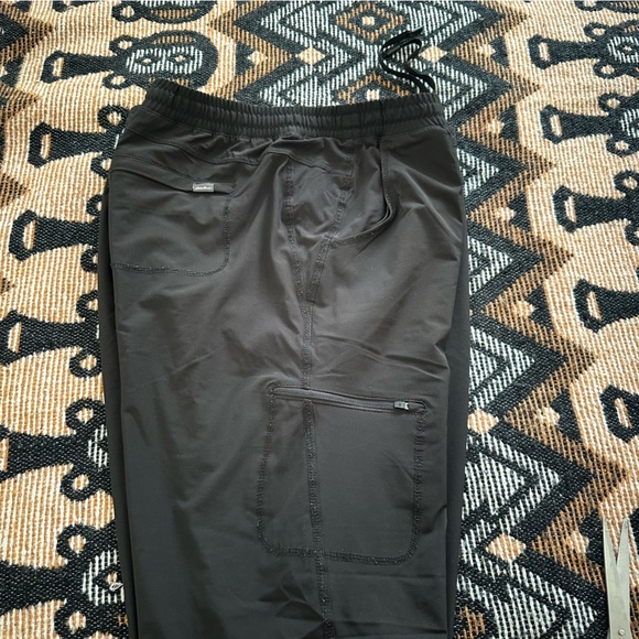 Eddie Bauer Flannel Lined Black Pants size 12 Woman - Picture 8 of 14